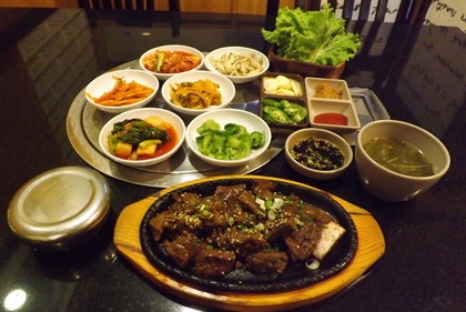 スクンビット・プラザの韓国料理